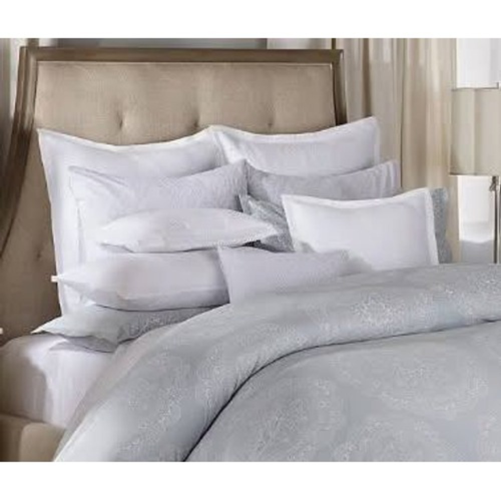 Barbara Barry King Duvet Cover Lace Crystal Collection Medallion 100% Cotton
